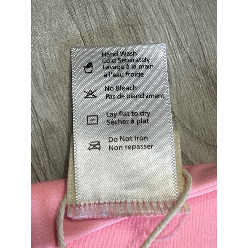 L Space x Jamie Van Slooten Leilani Bitsy Bikini Bottom Pink Large - Picture 6 of 11